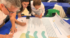 Tras un productivo encuentro, jóvenes e instituciones locales, regionales y nacionales, se comprometieron a la transformación del departamento.