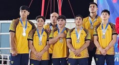 Selección Colombia de gimnasia artística juvenil. 