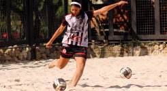 Selección Norte de fútbol playa femenino. 