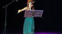 Valentina Velandia ganó premio con su violín