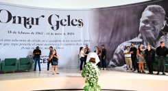Velorio de Omar Geles 