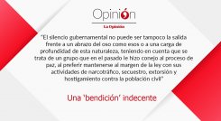 Una ‘bendición’ indecente 