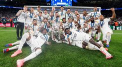 El Real Madrid en partido muy táctico se coronó campeón de la Liga de Campeones al vencer al Borussia Dortmund.