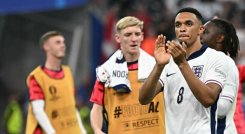 la selección de Inglaterra no pudo quedarse con la victoria.