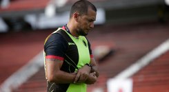 Braynner García, técnico del Cúcuta Deportivo. 