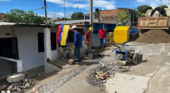 Ante las denuncias de la comunidad, se iniciaron las reparaciones./Foto Cortesía