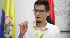 El director del DPS en Norte de Santander, Carlos Bolívar, informó que Jóvenes en Paz comenzará en los municipios PDET./ Foto Juan Pablo Cohen-La Opinión