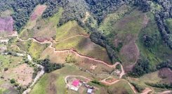 En el corregimiento de Santa Clara, Municipio de Argelia, vivían de sus proyectos productivos 42 familias de desmovilizados