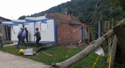 FAMILIAS AFECTADAS POR LLUVIAS EN ARBOLEDAS