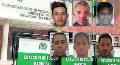 Estos son los hombres que se fugaron en Santander. 