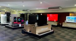 LG aprovechó su paso por la ciudad para presentar los electrodomésticos con los que espera llevar al siguiente nivel el entretenimiento en casa. / Foto: Cortesía