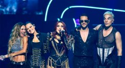 RBD en concierto.