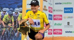 Rodrigo Contreras, campeón de la Vuelta a Colombia.