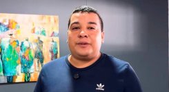 Sebastián Luna, el aficionadop del Bucaramangs que quitó la medalla a jugador del equipo