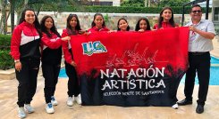 Selección Norte de Natación Artística. 