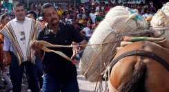 El alcalde de El Tarra, Eyder Robles Ortiz, anunció el mercados campesinos seguirán./Foto cortesía
