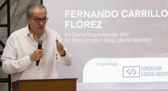 Si quieren violar la Constitución que lo digan de frente, como con la reelección: exprocurador Fernando Carrillo