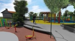 Proyecto del parque de Juan Frío, en Villa del Rosario./Foto cortesía