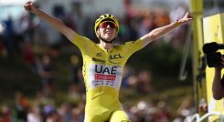 El ciclista esloveno Tadej Pogacar dio una lección más sus rivales en la intención de ganar el Tour.