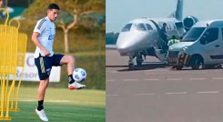 James Rodríguez en Barranquilla 
