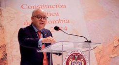 José Fernando Reyes, presidente de la Corte Constitucional. Foto cortesía