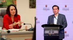 María Constanza García Alicastro y Juan Fernando Cristo