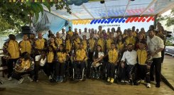 Le delegación colombiana espera obtener un buen número de medallas.
