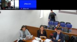 Audiencia caso Mauricio Leal 