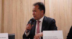 William Villamizar participó en la reunión con el presidente Gustavo Petro, en la Casa de Nariño./Foto cortesía