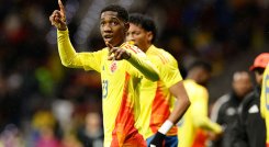 Yáser Asprilla, Selección Colombia. 