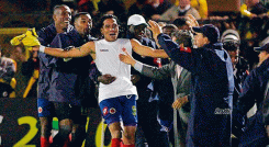 Último triunfo de Colombia frente a Argentina en eliminatorias