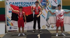La gimnasia artística masculina de Norte de Santander ha tenido un gran año.