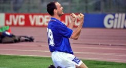 Salvatore Schillaci, goleador del Mundial 1990.