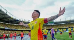 James Rodríguez tuvo un buen partido.
