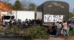 Paro de camioneros 