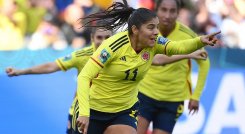 Catalina Usme, goleadora histórica de la selección Colombia.