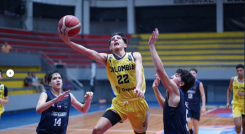 Brayan Becerra, baloncestista nortesantandereano Sub-15. 