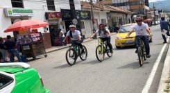 Una estrategia para medir los grados de contaminación ambiental se desarrolla hoy en Ocaña el Día sin carros y motocicletas.