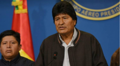 El expresidente de Bolivia, Evo Morales, sufrió atentado en su contra. 