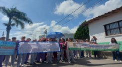 En pie de lucha se encuentran las madres comunitarias de Ocaña para exigir mejores condiciones laborales.