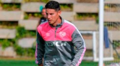 James Rodríguez en el Rayo Vallecano.