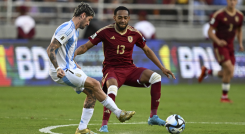 Venezuela vs. Argentina. Foto: Conmebol