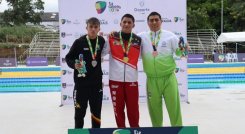 El paranadador Diego Andrés Camacho, hace historia en los Paranacionales de la Juventud.