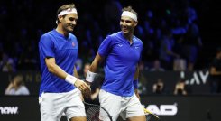 Roger Federer (suizo), Rafael Nadal (español).