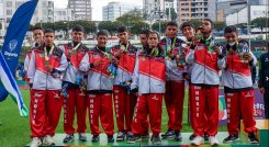 El fútbol PC, redondeó la faena en los Parajuegos con una presea de plata. 