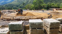 Así van las obras del escenario deportivo.