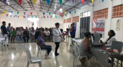 El Club Rotario de Villa del Rosario ha realizado brigadas de salud en el municipio histórico. / Foto: Cortesía.