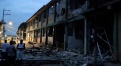 explosivo en Guapi, Cauca