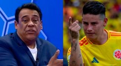 Periodista de Uruguay menospreció a Colombia y pidió pegarle codazos a James Rodríguez