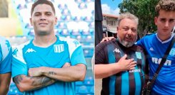¡Enorme gesto! Juanfer Quintero les dio entradas a un padre y su hijo para ver a Racing en la final de Copa Sudamérica